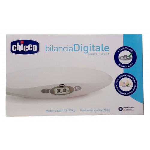 Chicco BILANCIA PER NEONATI ELETTRONICA DIGITALE CHICCO BABY CONFORT CON MISURA ALTEZZA 