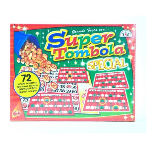 Super Tombola Special 72 Cartelle MARCA STELLA - 94