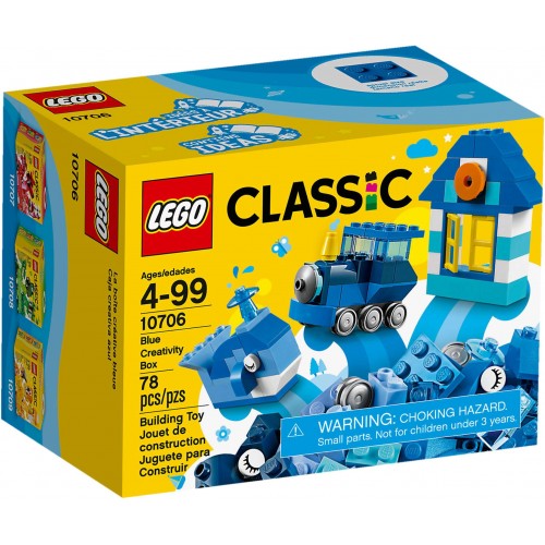 Scatola Della Creatività Blu LEGO Classic 10706 - Giochi e giocattoli
