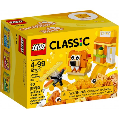 Scatola Della Creatività Arancione LEGO Classic 10709 - Giochi e