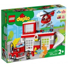 Caserma dei Pompieri ed elicottero - LEGO Duplo 10970