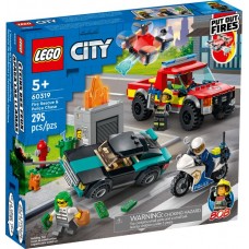 Soccorso Antincendio e Inseguimento della Polizia - LEGO City 60319 