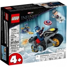 Scontro tra Captain America e Hydra - LEGO Super Heroes 76189