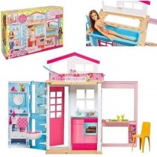 Barbie Casa Componibile a 2 Piani con Accessori - Mattel DVV47