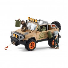 Jeep 4x4 con Vericello - Schleich Wild Life 42410