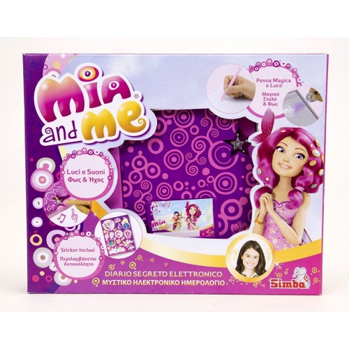 Mia & Me Diario Segreto Elettronico Simba - Giochi e giocattoli