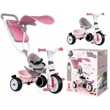 Triciclo Baby Balade Rosa - Smoby 7600741401